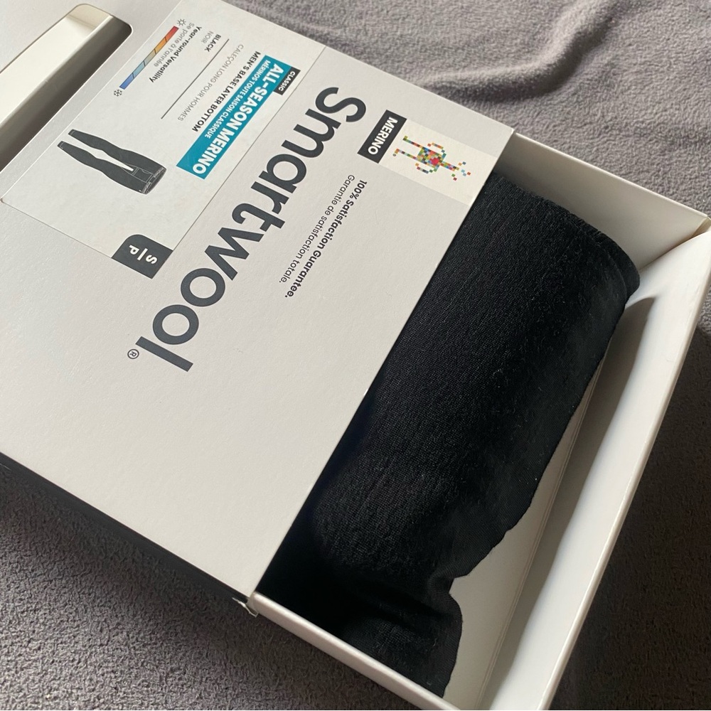 NWT Men’s Smartwool base layer pants